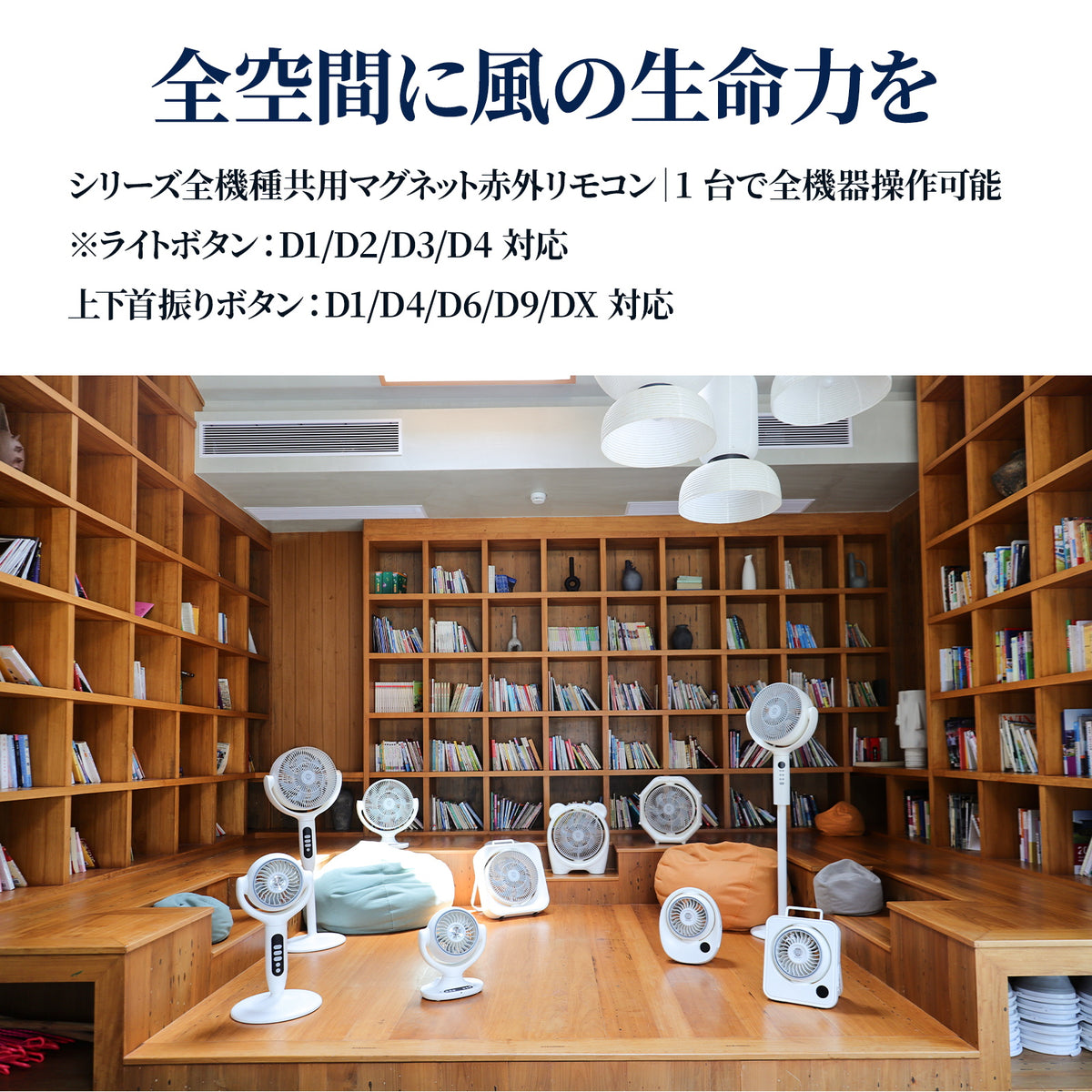 Aaoyun D4 コードレスサーキュレーター｜卓上型・12000mAh・30畳対応・3D自動首振り